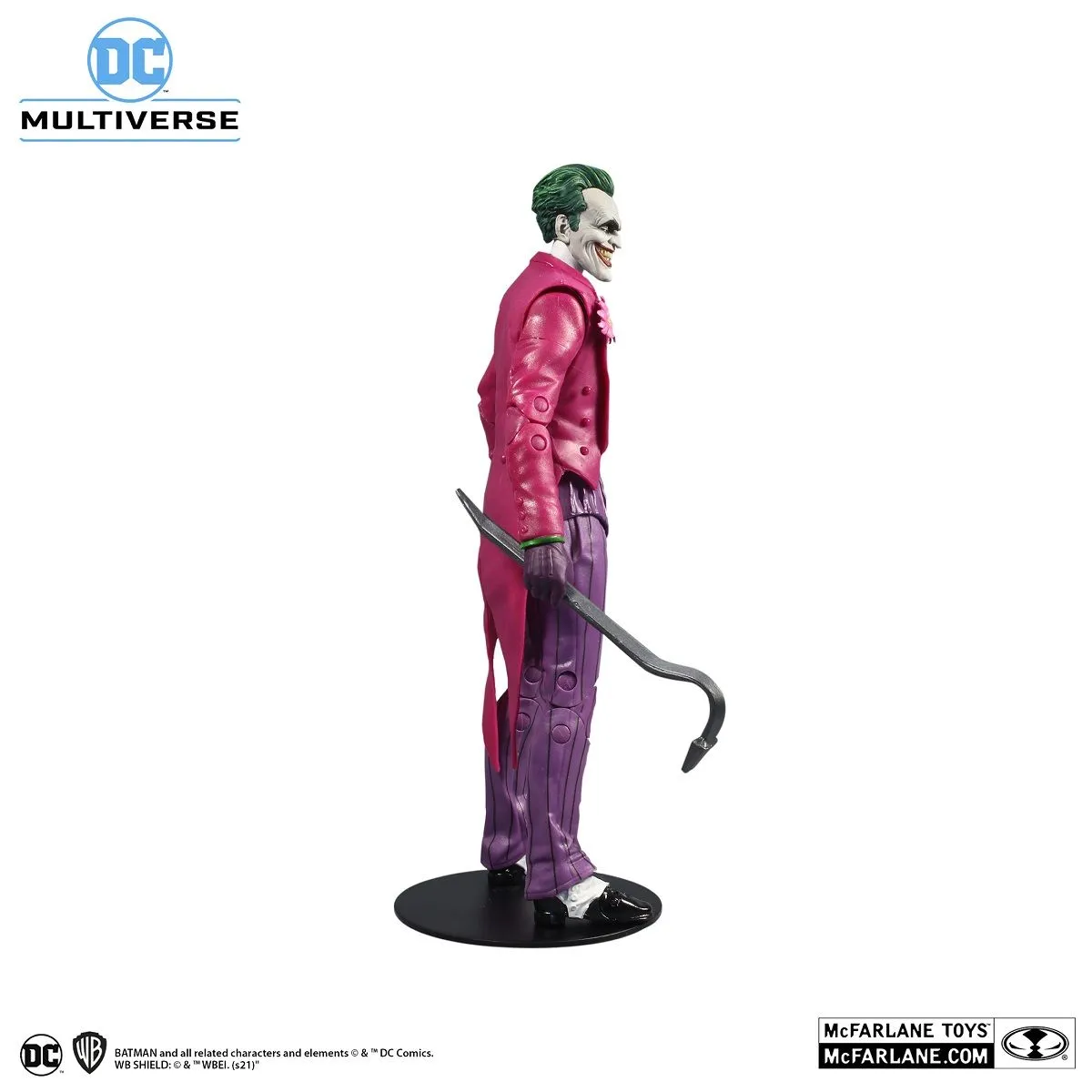 McFarlane Toys DC Multiverse - The Joker (The Clown) - Three Jokers - Actionfigur 7 McFarlane Toys DC Multiverse - The Joker (The Clown) - Three Jokers - Actionfigur – Bild 5