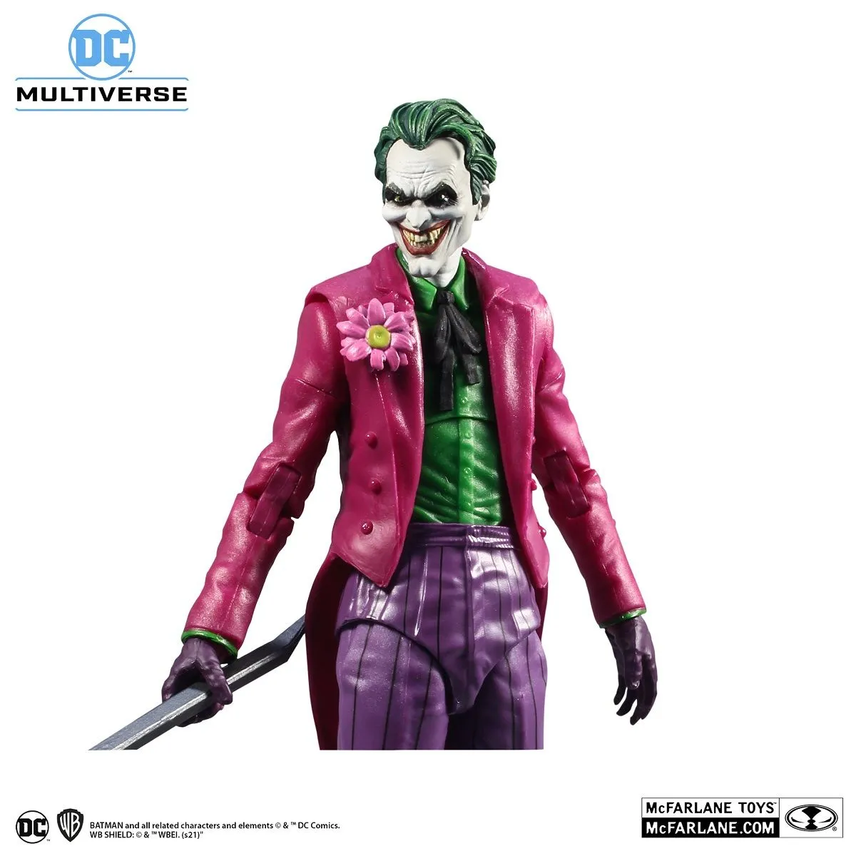 McFarlane Toys DC Multiverse - The Joker (The Clown) - Three Jokers - Actionfigur 8 McFarlane Toys DC Multiverse - The Joker (The Clown) - Three Jokers - Actionfigur – Bild 6
