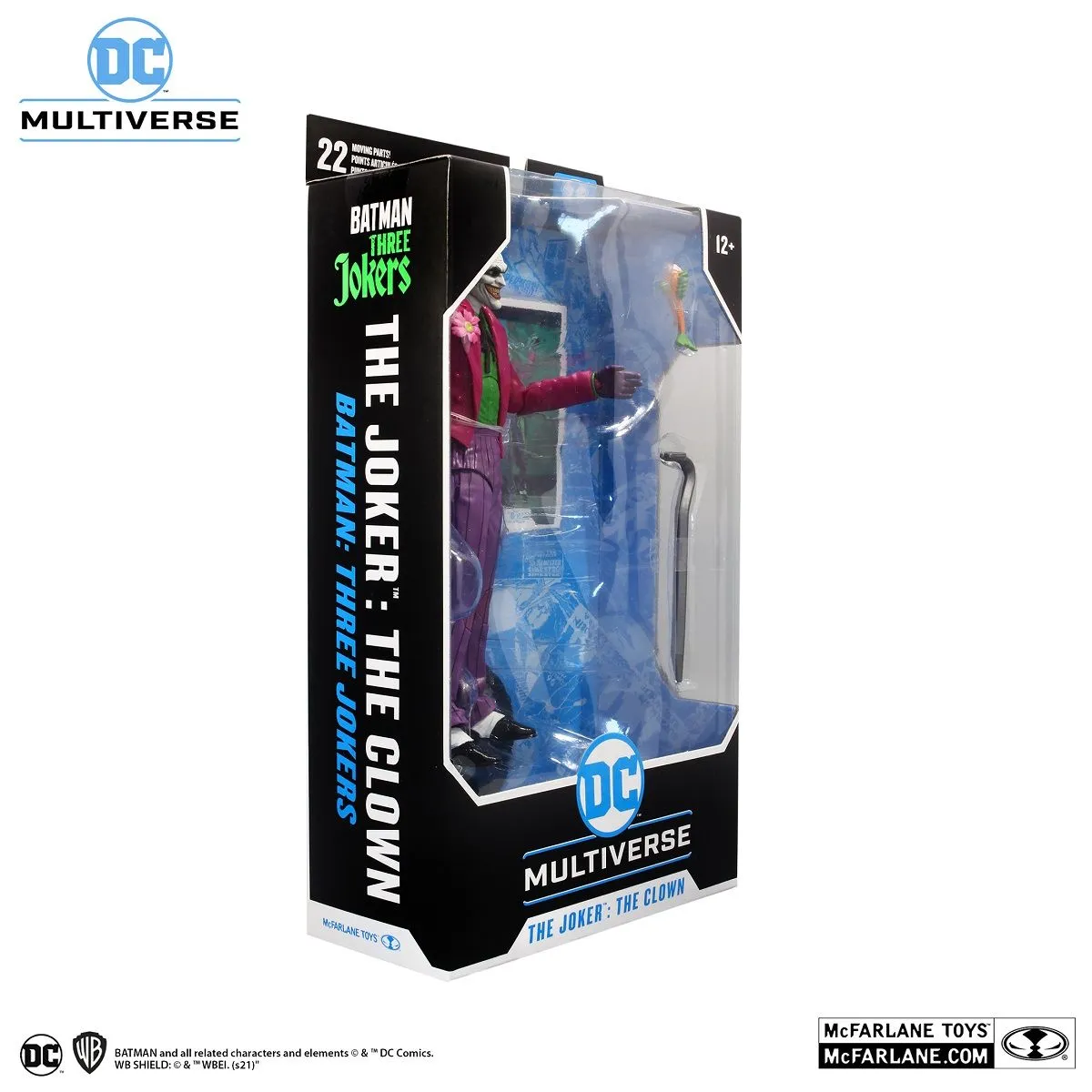 McFarlane Toys DC Multiverse - The Joker (The Clown) - Three Jokers - Actionfigur 11 McFarlane Toys DC Multiverse - The Joker (The Clown) - Three Jokers - Actionfigur – Bild 9