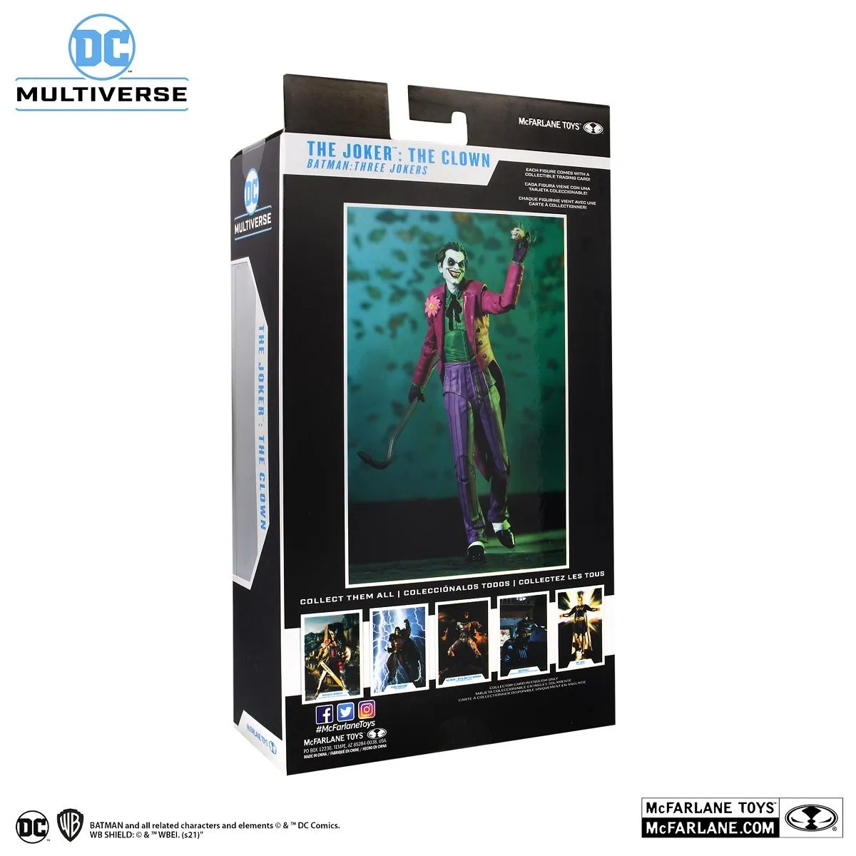 McFarlane Toys DC Multiverse - The Joker (The Clown) - Three Jokers - Actionfigur 12 McFarlane Toys DC Multiverse - The Joker (The Clown) - Three Jokers - Actionfigur – Bild 10