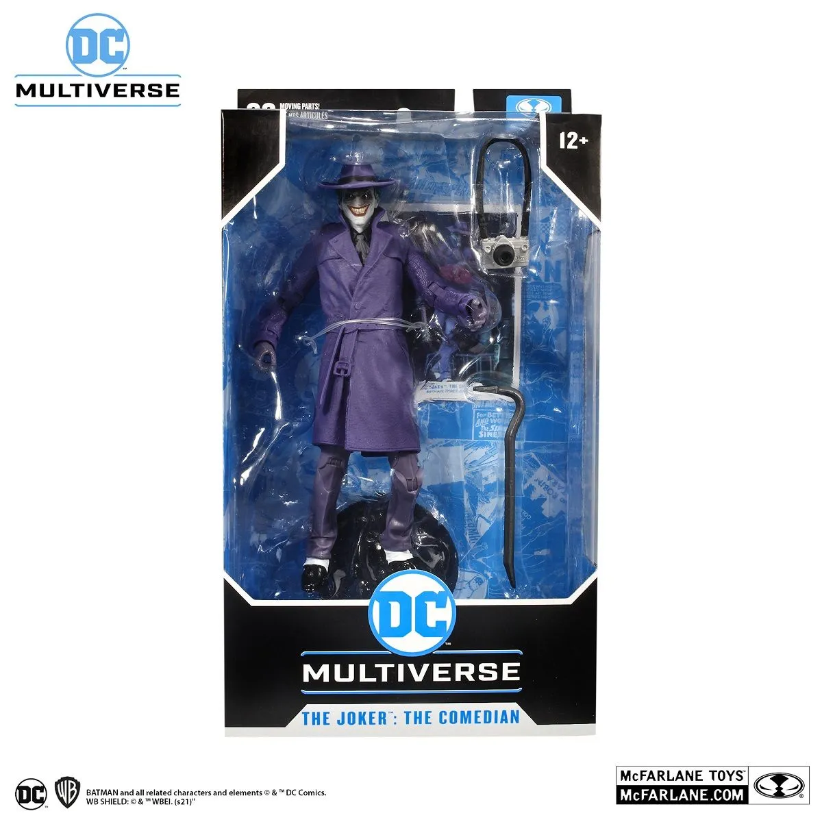McFarlane Toys DC Multiverse - The Joker (The Comedian) Actionfigur 10 McFarlane Toys DC Multiverse - The Joker (The Comedian) Actionfigur – Bild 8