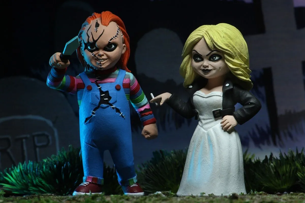 NECA Toony Terrors - Chucky Und Tiffany (Bride Of Chucky) Figur 5 NECA Toony Terrors - Chucky Und Tiffany (Bride Of Chucky) Figur – Bild 3