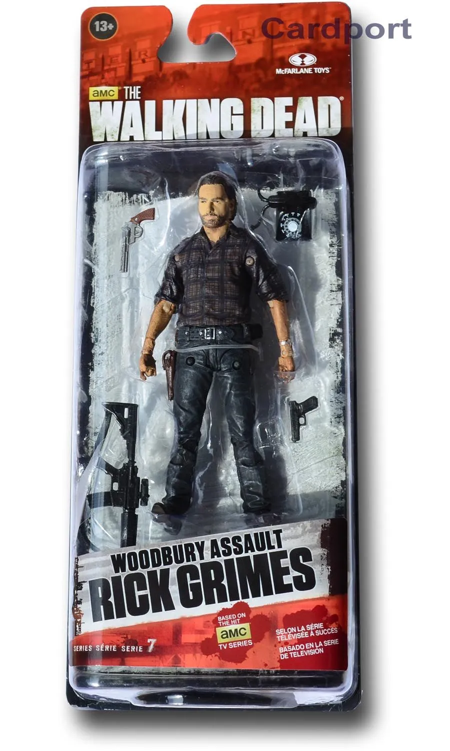 McFarlane Toys The Walking Dead TV Serie 7.5 - Woodbury Rick Grimes Figur 3 McFarlane Toys The Walking Dead TV Serie 7.5 - Woodbury Rick Grimes Figur