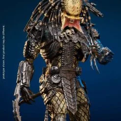 Hiya Toys Alien Vs Predator - Unmasked Scar Predator PX Figur 19 Hiya Toys Alien Vs Predator - Unmasked Scar Predator PX Figur -Film Figuren Verkäufe 448