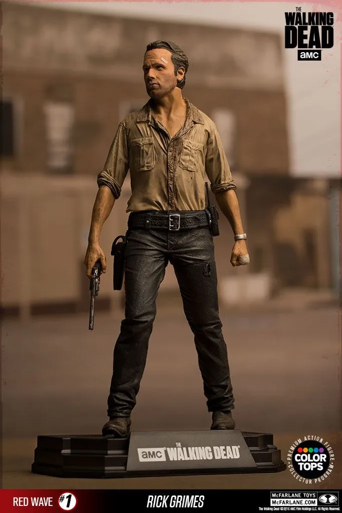 McFarlane Toys The Walking Dead - Rick Grimes 18cm Color Tops Figur 9 McFarlane Toys The Walking Dead - Rick Grimes 18cm Color Tops Figur – Bild 7