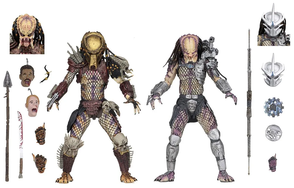 NECA Predator - Bad Blood Vs Enforcer - Ultimate 2er Figuren Set 3 NECA Predator - Bad Blood Vs Enforcer - Ultimate 2er Figuren Set