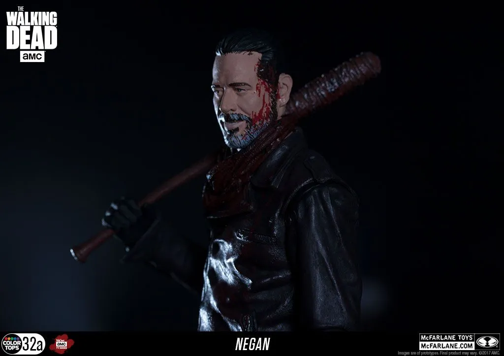 McFarlane Toys The Walking Dead - Bloody Negan 17cm Color Tops Figur 5 McFarlane Toys The Walking Dead - Bloody Negan 17cm Color Tops Figur – Bild 3