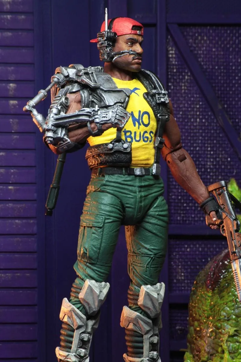 NECA Alien - Space Marine Sgt. Apone Actionfigur 7 NECA Alien - Space Marine Sgt. Apone Actionfigur – Bild 5