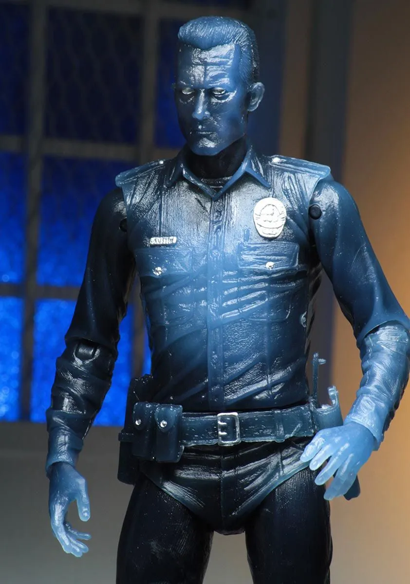 NECA Terminator 2 - Kenner Tribute - White Hot T-1000 Figur 5 NECA Terminator 2 - Kenner Tribute - White Hot T-1000 Figur – Bild 3