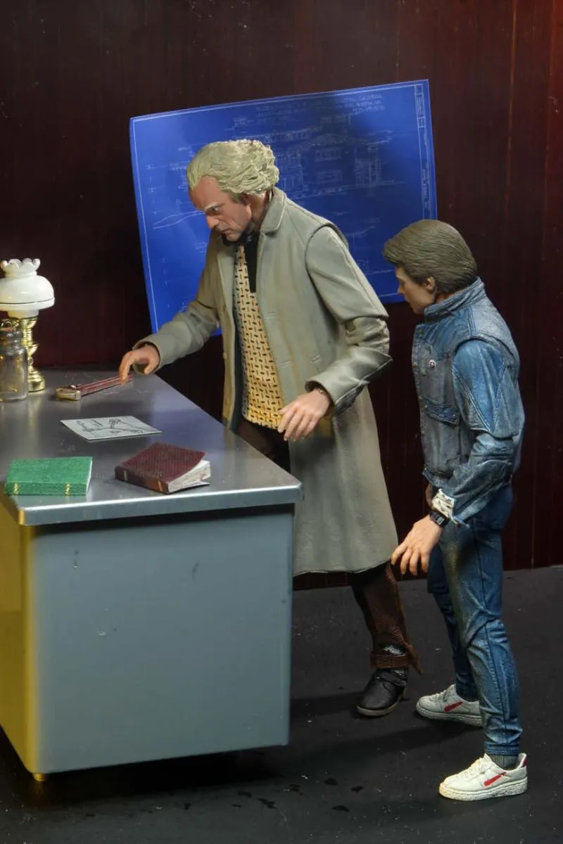 NECA Zurück In Die Zukunft - Doc Brown Ultimate Actionfigur 12 NECA Zurück In Die Zukunft - Doc Brown Ultimate Actionfigur – Bild 10