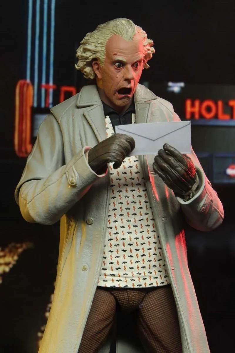 NECA Zurück In Die Zukunft - Doc Brown Ultimate Actionfigur 7 NECA Zurück In Die Zukunft - Doc Brown Ultimate Actionfigur – Bild 5