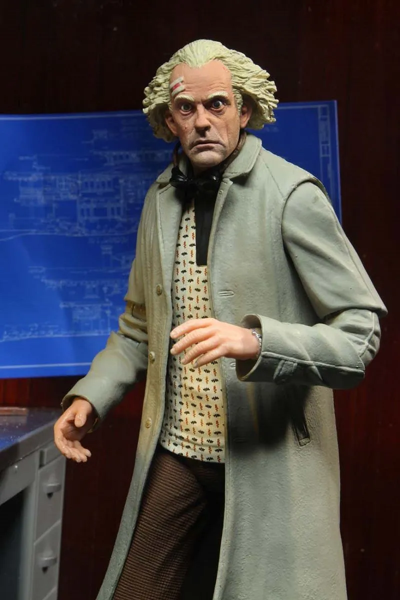 NECA Zurück In Die Zukunft - Doc Brown Ultimate Actionfigur 9 NECA Zurück In Die Zukunft - Doc Brown Ultimate Actionfigur – Bild 7