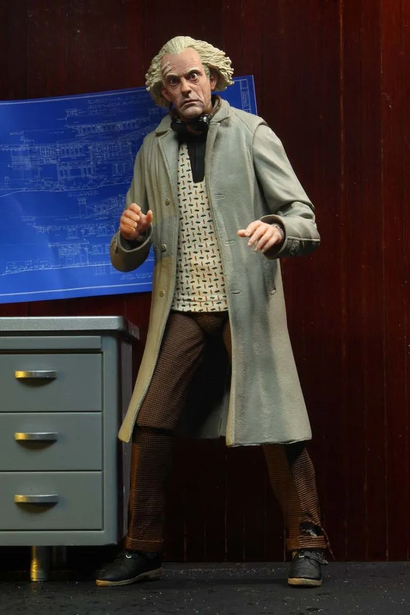 NECA Zurück In Die Zukunft - Doc Brown Ultimate Actionfigur 10 NECA Zurück In Die Zukunft - Doc Brown Ultimate Actionfigur – Bild 8