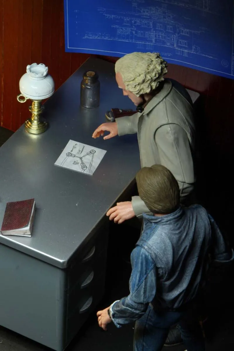 NECA Zurück In Die Zukunft - Doc Brown Ultimate Actionfigur 11 NECA Zurück In Die Zukunft - Doc Brown Ultimate Actionfigur – Bild 9