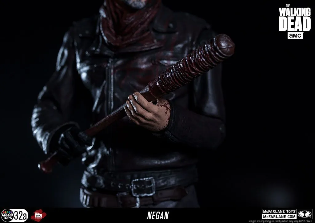 McFarlane Toys The Walking Dead - Bloody Negan 17cm Color Tops Figur 6 McFarlane Toys The Walking Dead - Bloody Negan 17cm Color Tops Figur – Bild 4