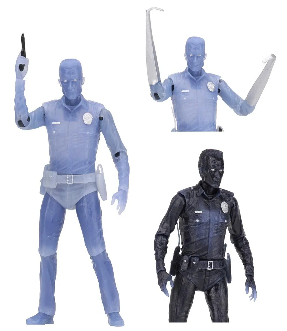 NECA Terminator 2 - Kenner Tribute - White Hot T-1000 Figur 3 NECA Terminator 2 - Kenner Tribute - White Hot T-1000 Figur