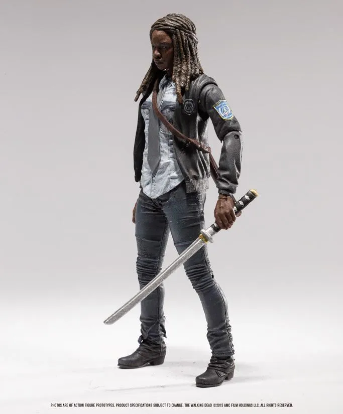 McFarlane Toys The Walking Dead TV Serie 9 - Constable Michonne Figur 6 McFarlane Toys The Walking Dead TV Serie 9 - Constable Michonne Figur – Bild 4