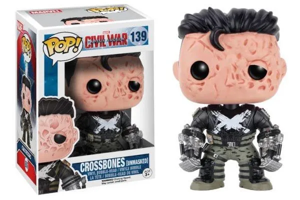 FUNKO POP! - Captain America CW - Crossbones (Unmasked) Figur 3 FUNKO POP! - Captain America CW - Crossbones (Unmasked) Figur
