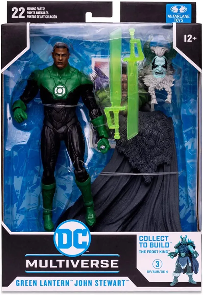 McFarlane Toys DC Multiverse - Modern Comic Green Lantern (John Stewart) Figur 4 McFarlane Toys DC Multiverse - Modern Comic Green Lantern (John Stewart) Figur – Bild 2