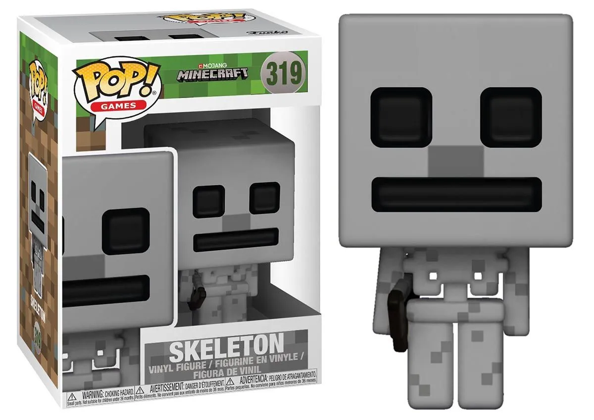 FUNKO POP! - Minecraft - Skeleton Figur 3 FUNKO POP! - Minecraft - Skeleton Figur