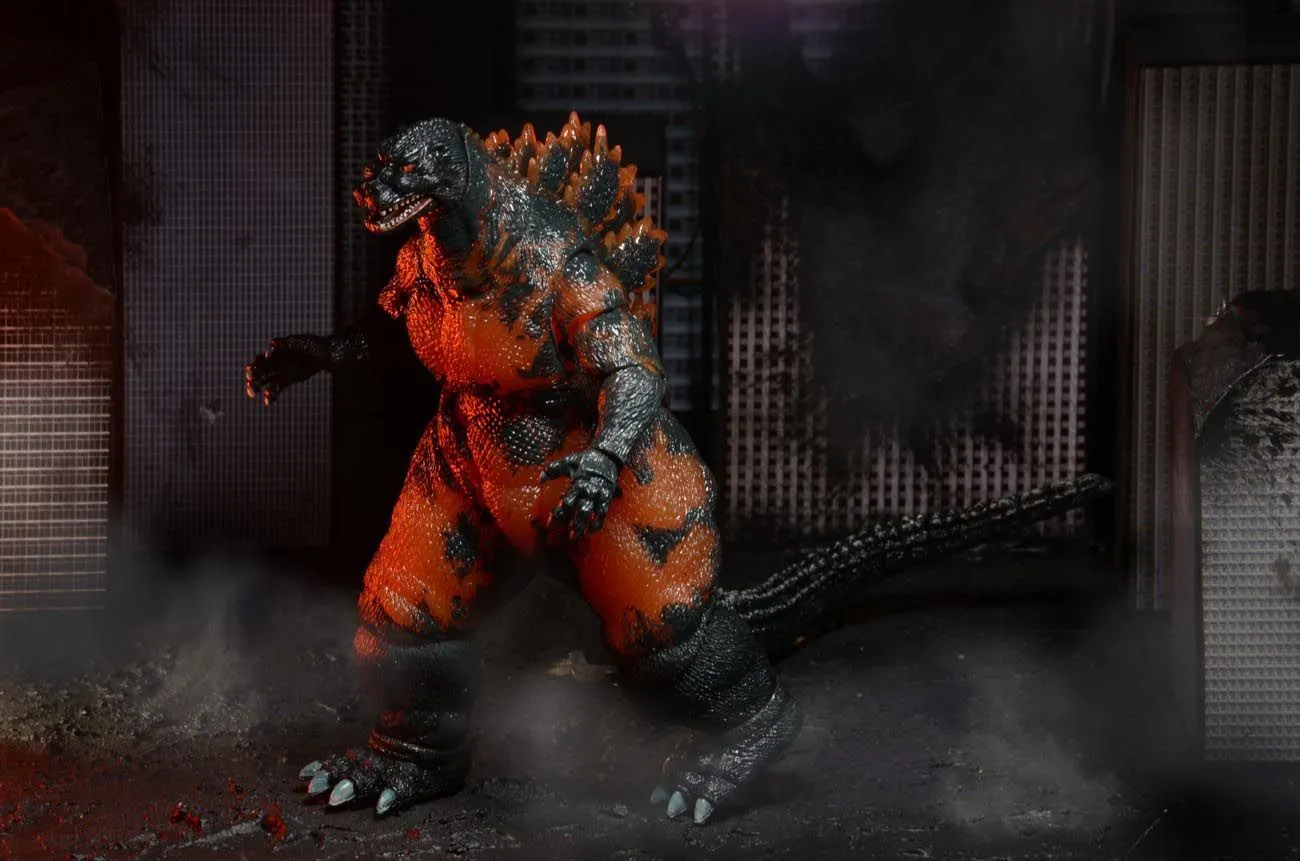 NECA Godzilla - Burning Classic Godzilla Head To Tail 30cm Figur 8 NECA Godzilla - Burning Classic Godzilla Head To Tail 30cm Figur – Bild 6