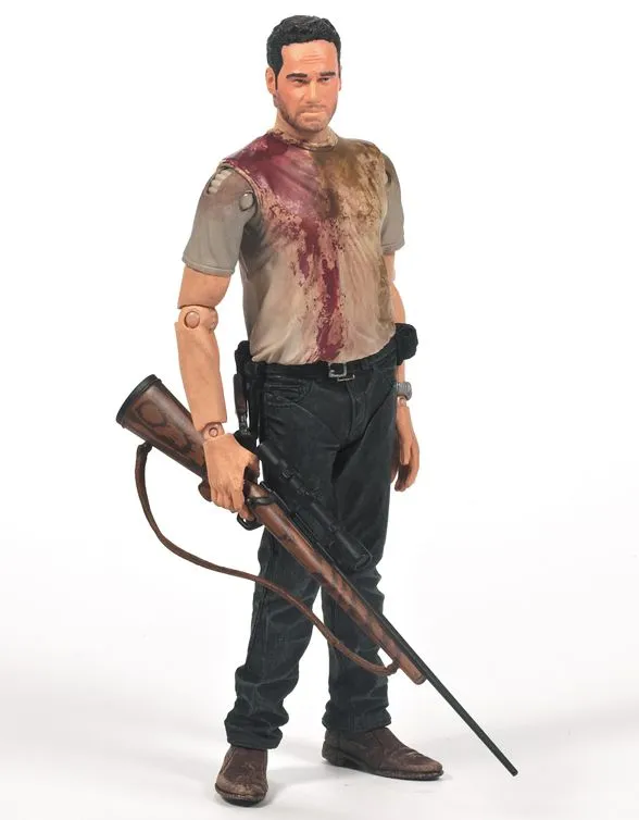 McFarlane Toys The Walking Dead TV Series - Rick Grimes Exclusive Figur 7 McFarlane Toys The Walking Dead TV Series - Rick Grimes Exclusive Figur – Bild 5