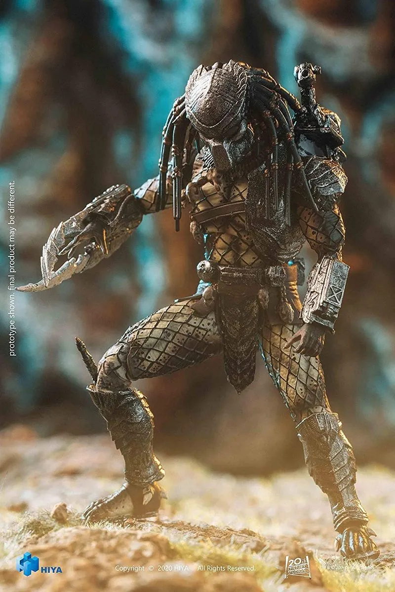 Hiya Toys Alien Vs Predator - Temple Guard Predator PX Figur 6 Hiya Toys Alien Vs Predator - Temple Guard Predator PX Figur – Bild 4