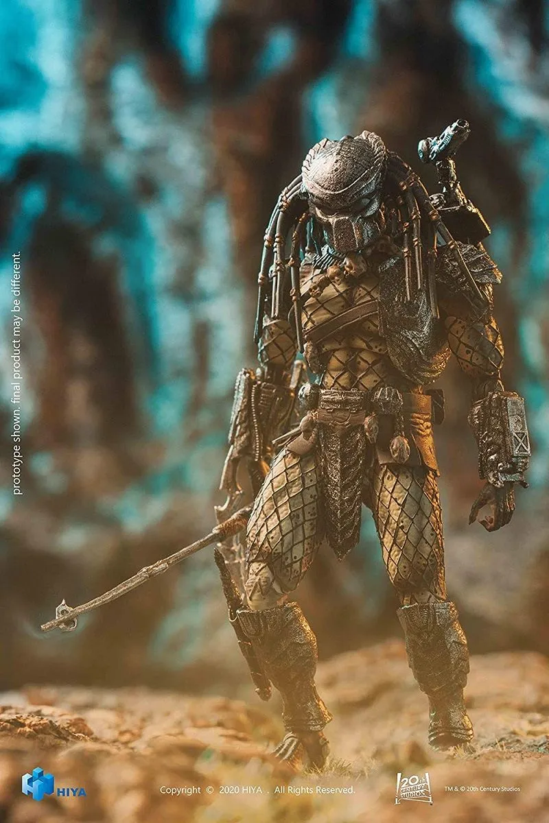 Hiya Toys Alien Vs Predator - Temple Guard Predator PX Figur 10 Hiya Toys Alien Vs Predator - Temple Guard Predator PX Figur – Bild 8