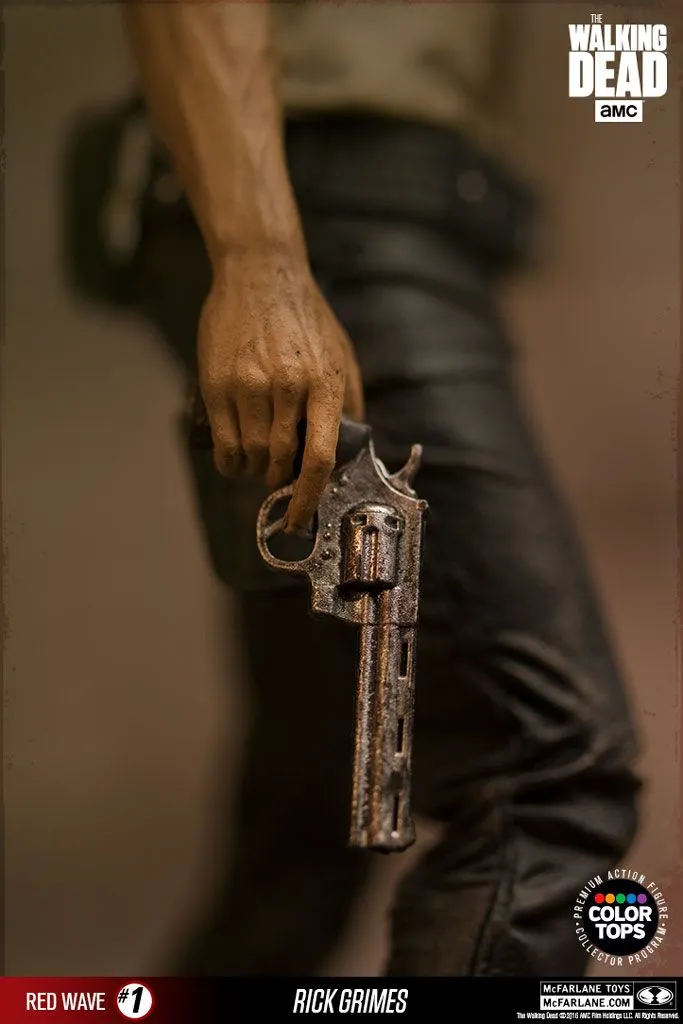 McFarlane Toys The Walking Dead - Rick Grimes 18cm Color Tops Figur 7 McFarlane Toys The Walking Dead - Rick Grimes 18cm Color Tops Figur – Bild 5