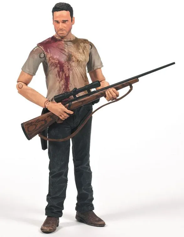 McFarlane Toys The Walking Dead TV Series - Rick Grimes Exclusive Figur 4 McFarlane Toys The Walking Dead TV Series - Rick Grimes Exclusive Figur – Bild 2