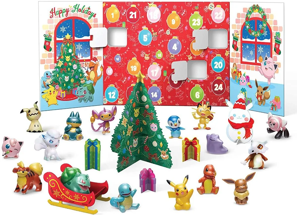 Diverse Pokémon Figuren Adventskalender 2020 4 Diverse Pokémon Figuren Adventskalender 2020 – Bild 2