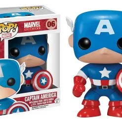 FUNKO POP! - Marvel Universe - Captain America Figur