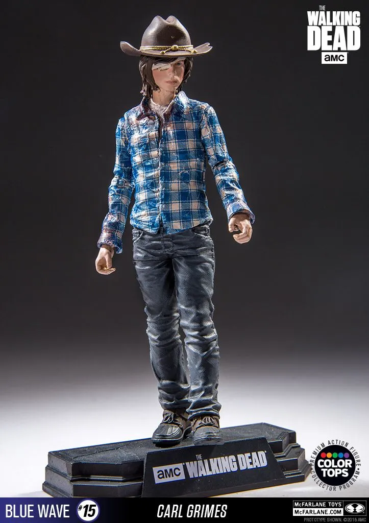 McFarlane Toys The Walking Dead - Carl Grimes 17cm Color Tops Figur 5 McFarlane Toys The Walking Dead - Carl Grimes 17cm Color Tops Figur – Bild 3