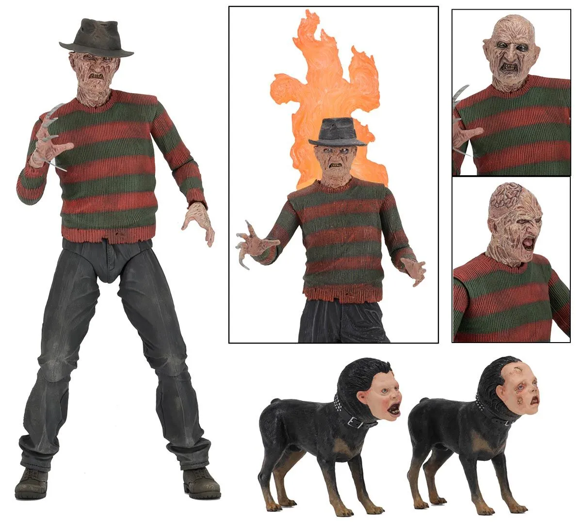 NECA Nightmare On Elm Street Part 2 - Ultimate Freddy Krueger Figur 3 NECA Nightmare On Elm Street Part 2 - Ultimate Freddy Krueger Figur