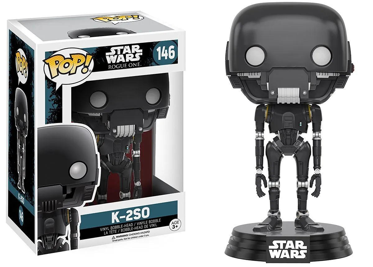 FUNKO POP! - Star Wars Rogue One - K-2SO Figur 3 FUNKO POP! - Star Wars Rogue One - K-2SO Figur