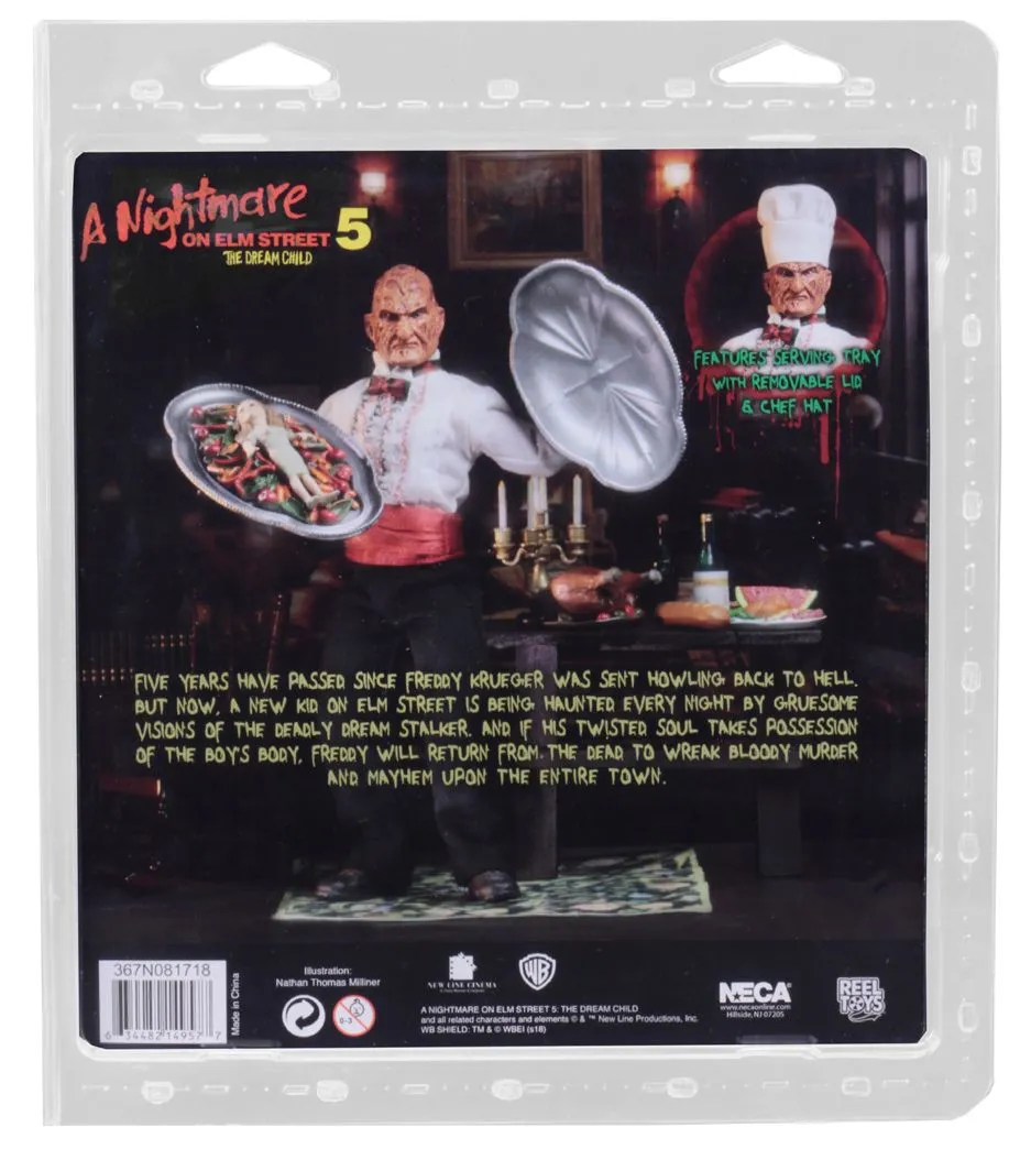 NECA Nightmare On Elm Street 5 - Chef Freddy 20cm Figur 7 NECA Nightmare On Elm Street 5 - Chef Freddy 20cm Figur – Bild 5
