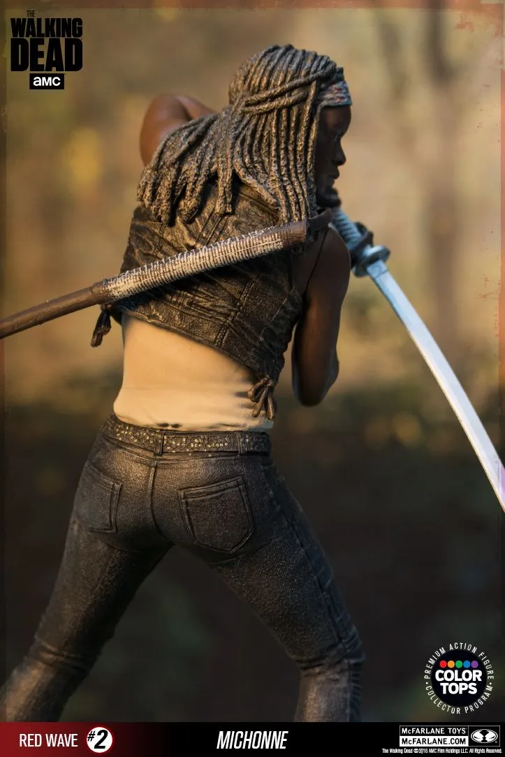 McFarlane Toys The Walking Dead - Michonne 17cm Color Tops Figur 6 McFarlane Toys The Walking Dead - Michonne 17cm Color Tops Figur – Bild 4
