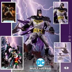 McFarlane Toys DC Multiverse - Batman With Battle Damage Actionfigur 23 McFarlane Toys DC Multiverse - Batman With Battle Damage Actionfigur -Film Figuren Verkäufe batman battle damage stylized collage