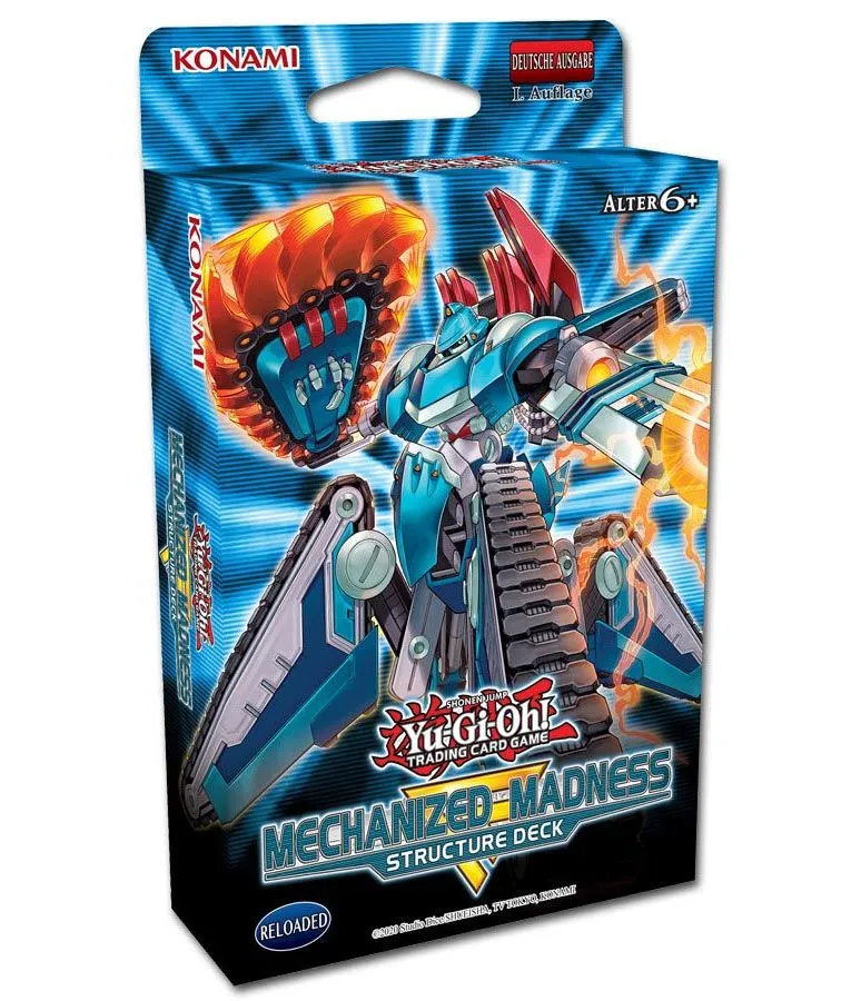 Konami Yu-Gi-Oh! Mechanized Madness Structure Deck (DE) 3 Konami Yu-Gi-Oh! Mechanized Madness Structure Deck (DE)