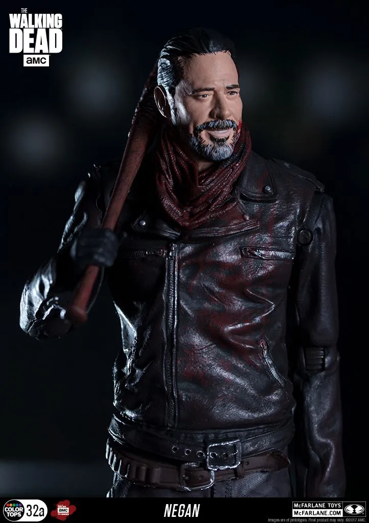 McFarlane Toys The Walking Dead - Bloody Negan 17cm Color Tops Figur 7 McFarlane Toys The Walking Dead - Bloody Negan 17cm Color Tops Figur – Bild 5