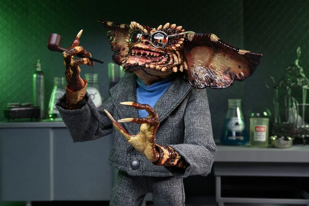 NECA Gremlins 2 - Ultimate Brain Gremlin - Clothed Actionfigur 10 NECA Gremlins 2 - Ultimate Brain Gremlin - Clothed Actionfigur – Bild 8