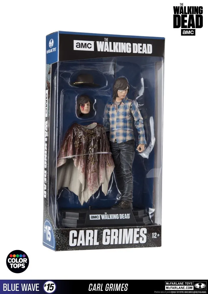 McFarlane Toys The Walking Dead - Carl Grimes 17cm Color Tops Figur 3 McFarlane Toys The Walking Dead - Carl Grimes 17cm Color Tops Figur