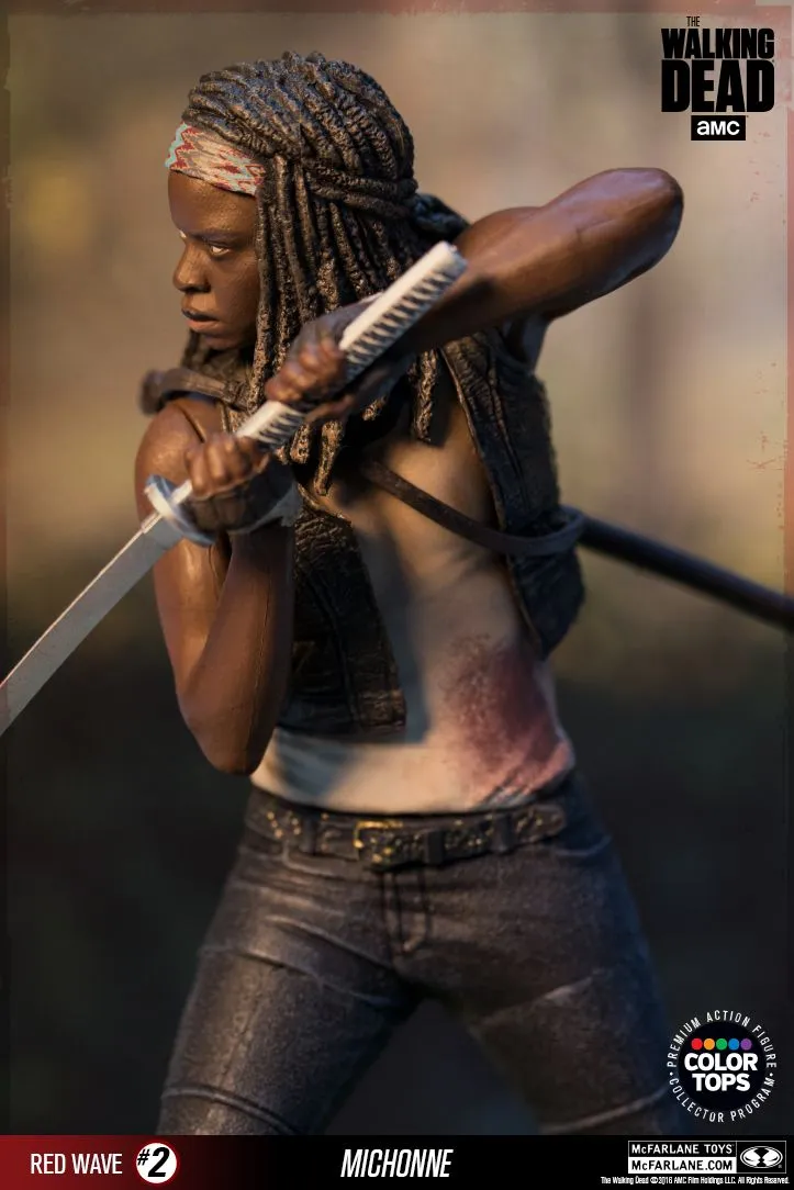 McFarlane Toys The Walking Dead - Michonne 17cm Color Tops Figur 5 McFarlane Toys The Walking Dead - Michonne 17cm Color Tops Figur – Bild 3