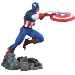 Diamond Select Captain America - Marvel Gallery Statue -Film Figuren Verkäufe diamond select toys marvel captain america 10 in pvc statues 1