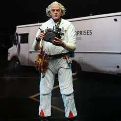 NECA Zurück In Die Zukunft - Doc Brown 1985 Ultimate Actionfigur -Film Figuren Verkäufe doc3 scaled 1
