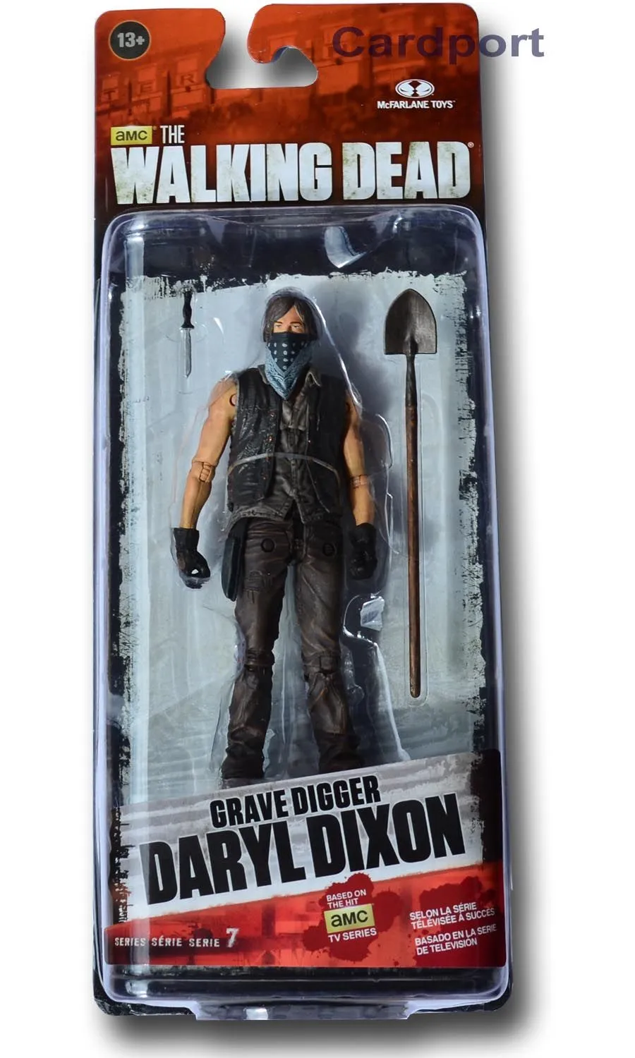 McFarlane Toys The Walking Dead TV Serie 7.5 - Grave Digger Daryl Dixon Figur 3 McFarlane Toys The Walking Dead TV Serie 7.5 - Grave Digger Daryl Dixon Figur