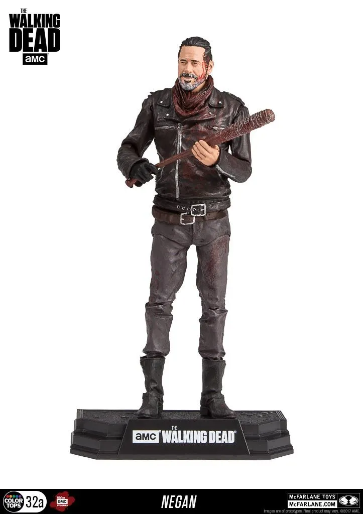 McFarlane Toys The Walking Dead - Bloody Negan 17cm Color Tops Figur 4 McFarlane Toys The Walking Dead - Bloody Negan 17cm Color Tops Figur – Bild 2