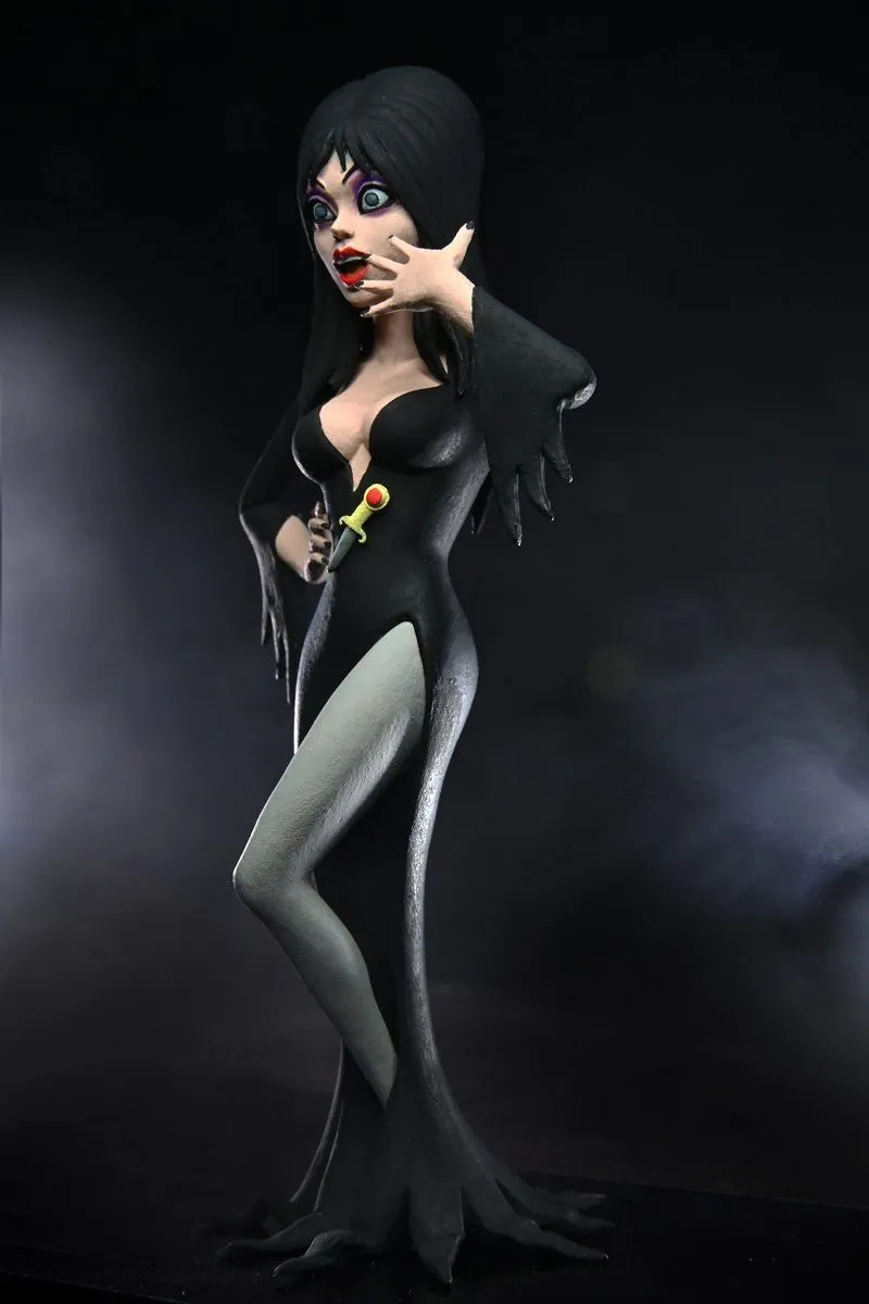 NECA Toony Terrors Series 6 - Elvira Figur 5 NECA Toony Terrors Series 6 - Elvira Figur – Bild 3