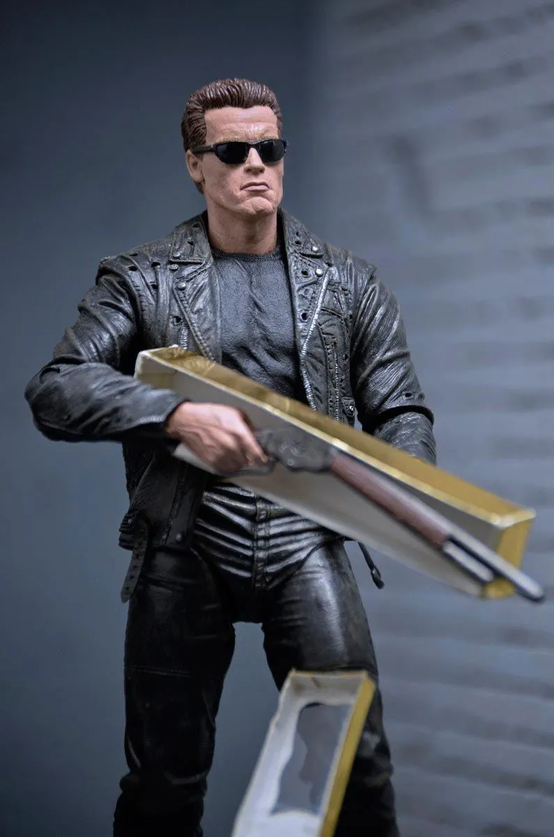 NECA Terminator 2 - 25th Anniversary (3D Release) T-800 Figur 8 NECA Terminator 2 - 25th Anniversary (3D Release) T-800 Figur – Bild 6