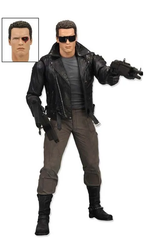 NECA Terminator Collection Serie II Figur - T-800 Police Station 3 NECA Terminator Collection Serie II Figur - T-800 Police Station